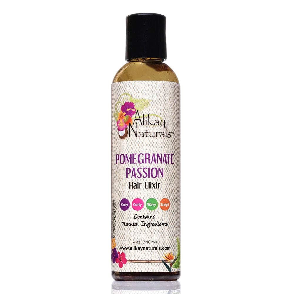 Alikay Naturals Pomegranate Passion, Hair Elixir, 4 Oz,Pack of 2