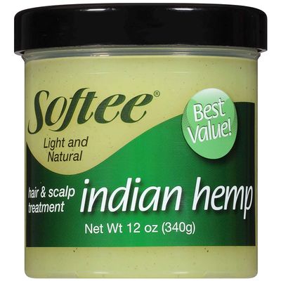 Softee Indian Hemp Light And Natural Hair & Scalp Treatment 12 Oz,Pack of 3