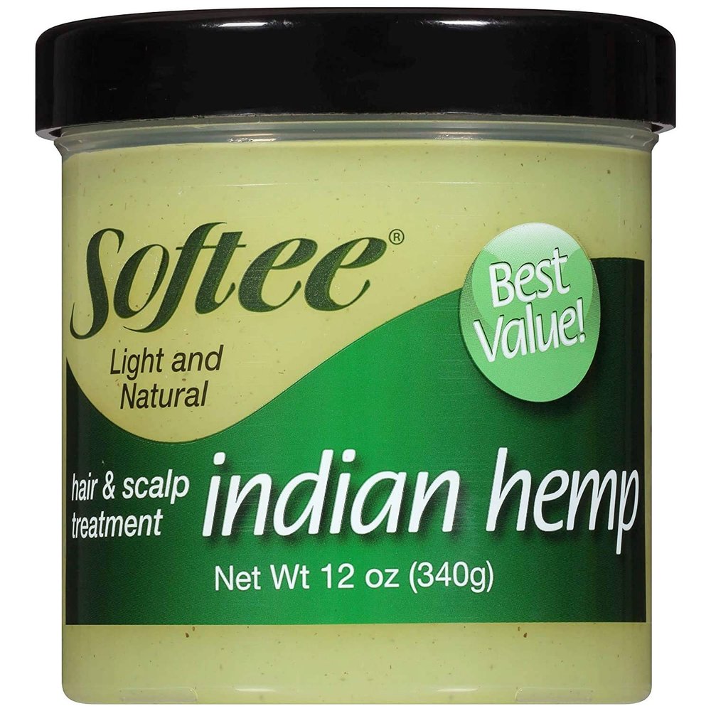 Softee Indian Hemp Light And Natural Hair & Scalp Treatment 12 Oz,Pack of 3