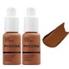 2Pack PHOERA Foundation,Full Coverage Flawless Soft Matte 24 HR Oil Control Waterproof Concealer Makeup. (109-Mocha) view 1