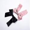 Set of 3 Women Big Ribbon French Hair Barrette Elegant Satin Huge Bow Hair Clip Solid Color Hair Accessories view 3