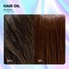 Anti-Frizz Hair Oil with Ginger, Argan & Castor hair oil for frizzy hair | Seals split ends, Strengthens the hair structure and adds shine for all hair types Nourishes & Repairs by Ginger Milk view 3