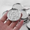 Alvivi 30 Pcs Professional Empty Round/Square Metal Tin Palette Cosmetic Pans for Eye Shadow Palette Magnetic Makeup Palettes 55mm Aluminum Empty OneSize view 3