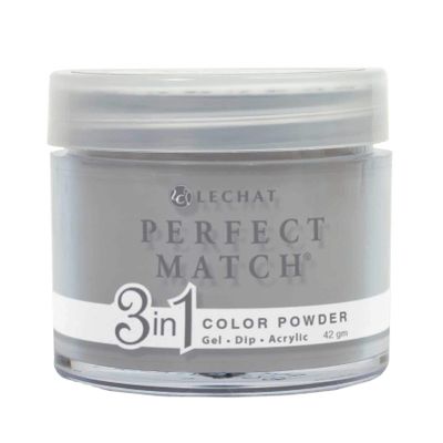 LECHAT Perfect Match 3in1 Powder - Behind Closed Doors, BlueGrey, 1.48 ounces