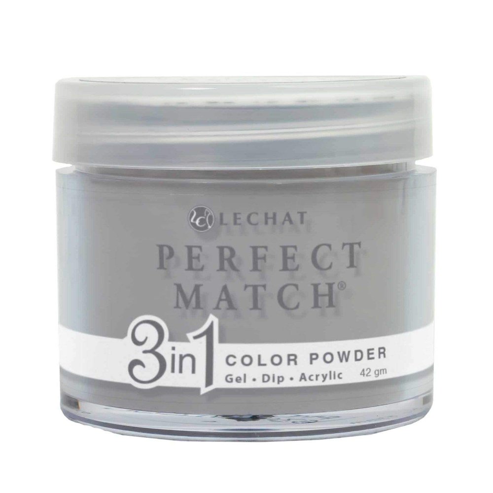 LECHAT Perfect Match 3in1 Powder - Behind Closed Doors, BlueGrey, 1.48 ounces