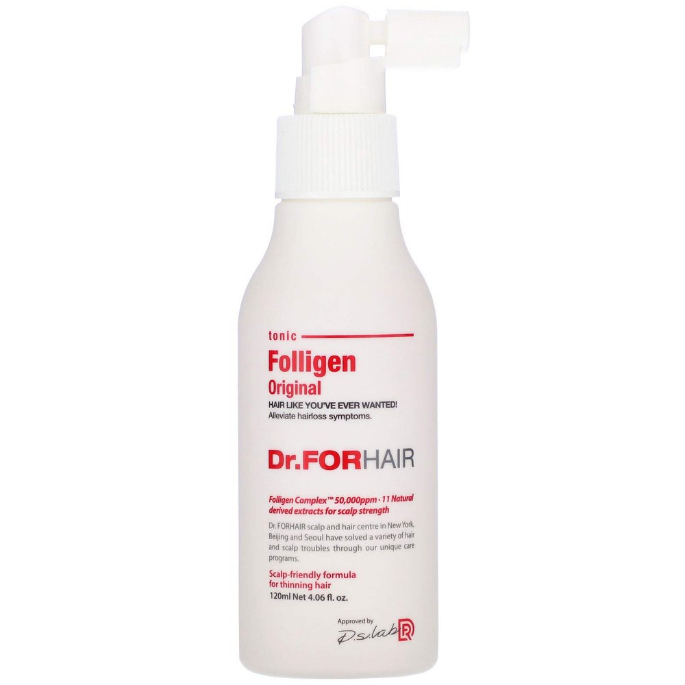 Dr.FORHAIR Folligen Tonic | Scalp Serum for Hair Care | Scalp Care and Nourishment | Revitalizing Tonic for Healthy Scalp & Hair Thickening, 4.06 fl oz