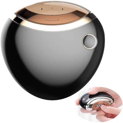 Automatic Nail Trimmer Electric Nail Clippers Safe Automatic Manicure Nail Scissors Trimmer Grinder Fingers Toes Nail Art Tools for Adult Kids Elderly,Black
