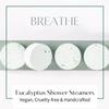 Thulisa Naturals Eucalyptus Shower Steamers Aromatherapy | Organic Shower Bombs with Essential Oils | Self Care Christmas Birthday & Spa Gifts for Women & Men | Stocking Stuffers | 4 Pack view 3