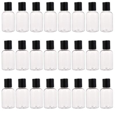 Healifty Lotion Bottles 24pcs 50ml Travel Size Empty Bottles Foam Pump Leakproof for Emulsion Makeup