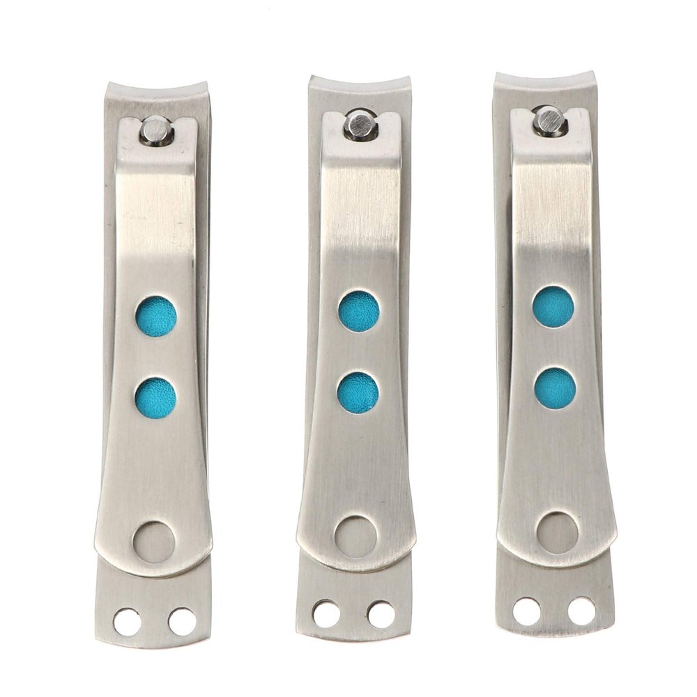 3pcs Stainless Steel Nail Clippers Toenail Clipper Trimming Tool Toe Nail Cutters Trimming Nail Clipper Stainless Steel Cutters Finger Nail Clipper Finger Nail Cutters