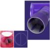 F Fityle Women Plastic Hair Dryer Curl Diffuser Wind Spin Hair Roller Drying Cap Styling Tool Attachment - Purple view 2