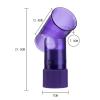 F Fityle Women Plastic Hair Dryer Curl Diffuser Wind Spin Hair Roller Drying Cap Styling Tool Attachment - Purple view 3