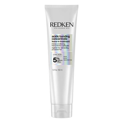 Redken Acidic Bonding Concentrate Leave In Conditioner - Hair Repair Treatment For Weak & Damaged Hair, Bond Building & Strengthening, Smooths & Provides Heat Protection