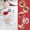 ALIOBC Makeup Mixing Palette, Upgrad Stainless Steel Metal Mixing Tray with Spatula Artist Tool for Mixing Foundation Nail-Art view 3