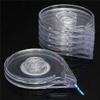 ALIQI 12Pcs Nail Art Striping Tape Line Dispenser Box Holder, Nail Striping Dispenser Manicure Stickers Roller Case Nail Line Holder Roller Case for DIY Manicure Nail Striping Tapes view 2