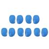 10pcs hair dye earmuffs ear shower caps waterproof ear cover salon ear covers ear covers for hair drying plastic ear covers bath & bathing accessories plastic leather Spa ear muffs view 1