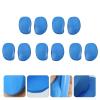 10pcs hair dye earmuffs ear shower caps waterproof ear cover salon ear covers ear covers for hair drying plastic ear covers bath & bathing accessories plastic leather Spa ear muffs view 2