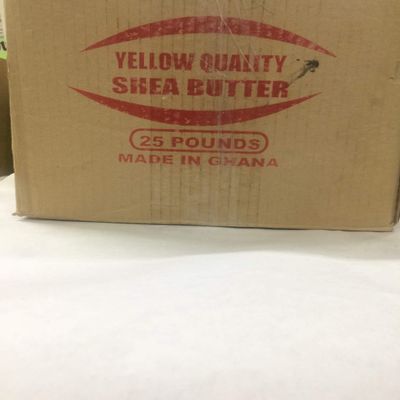 afrimports, african shea butter 100percentage natural yellow 25lbs