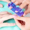 ALIQI 4 Pieces Handle Nail Brush Nail Hand Scrubbing Cleaning Brush Fingernail Brush(Pink and Purple) view 4