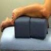 bodyCushion Split-Leg Support Bolster for Knees, Ankles, Side-Lying,Blue view 4