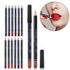 12 Colors Lip Liner Pencil, Lip Makeup Soft Pencils, Mattee Waterproof Lip Liner Pencil Lipstick Pen Long-lasting Comestic Tool Matte Lip Liner Pencil Set view 3