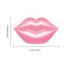 20Pcs Lip Mask Sheet,Pink Moisturizing Plumping Patches, Gel Treatment Masks for Dry Lips Plump Collagen Overnight Sleeping Lip PadsPink view 2