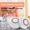 Facial Cleansing Brush Heads Replacement, Facial Cleansing Brush Head, Whitening Facial Brush Heads, for Acne Prone, Clogged, Enlarged Pore, Deep Pore Radiance Skins (6Pack/Brown) view 4