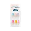 Dashing Diva Magic Press Nails - Happy Medium | Long, Coffin Shaped Press On Nails | Long Lasting Stick On Gel Nails | Lasts Up to 7 Days | Contains 30 Stick On Nails, 1 Prep Pad, 1 File view 1