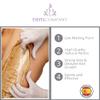 Depilcompany Gold, Natural Hard Hair Removal Wax, Low Melting Point, For Hair Removal Anywhere On The Body, 2.2 Pounds (3 Pack) view 4