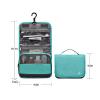 BlueDorado Travel Toiletry Bag, Water-resistant Toiletry Organizer Bag with Hanging Hook, Makeup Cosmetic Bag for Women & Men, Large Tote Bags for Toiletries, Cosmetics, Makeup, Brushes (Green Lake) view 3