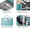 BlueDorado Travel Toiletry Bag, Water-resistant Toiletry Organizer Bag with Hanging Hook, Makeup Cosmetic Bag for Women & Men, Large Tote Bags for Toiletries, Cosmetics, Makeup, Brushes (Green Lake) view 4