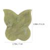 Beaupretty 2pcs Jade Scraping Board for Face Massage Natural Green Gua Tools Absorption of Skin Care Products Smooth Edges for Safe Use view 3