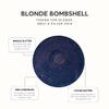 All Natural Conditioner Bar, Purple Conditioner for Blonde, Silver & Grey Hair, Non-Staining, Prevents Static and Build Up with Toning Properties, Acondicionador en Barra, Blonde Bombshell, 2oz view 3