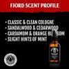 Mad Viking Fjord Beard Oil - Hydrate, Soften And Grow Your Beard Naturally. Fight Itch And Dandruff With A Crisp Yet Woodsy Mint, Orange, Cedarwood & Sandalwood Scent. Made In The USA - 2oz view 4