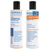 DermaSolve Scalp Psoriasis & Dandruff free Medicated Shampoo with Conditioner, Ultimate Seborrheic Dermatitis Treatment for Itchy, Flakey Scalp, Soothing & Moisturizing Relief view 1