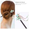 1pc Hairpin Retro Hair Sticks Antique Japanese Hair Pin Ancient Hanfu Cos Headpiece Vintage Hair Stick Vintage Hanfu Hair Styling Stick Hair Clips for Women Bride Wooden Chopsticks view 2