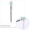 1pc Hairpin Retro Hair Sticks Antique Japanese Hair Pin Ancient Hanfu Cos Headpiece Vintage Hair Stick Vintage Hanfu Hair Styling Stick Hair Clips for Women Bride Wooden Chopsticks view 4