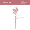 Minkissy Rhinestone Chinese Hair Stick Retro Butterfly Hair Chopsticks with Tassel Pendant Hairpin Chignon Pin for Women Girls view 2