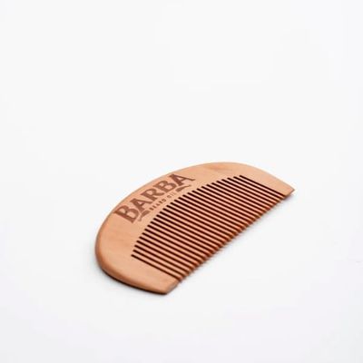 All-Wood Beard Comb Pearwood For Beard & Hair