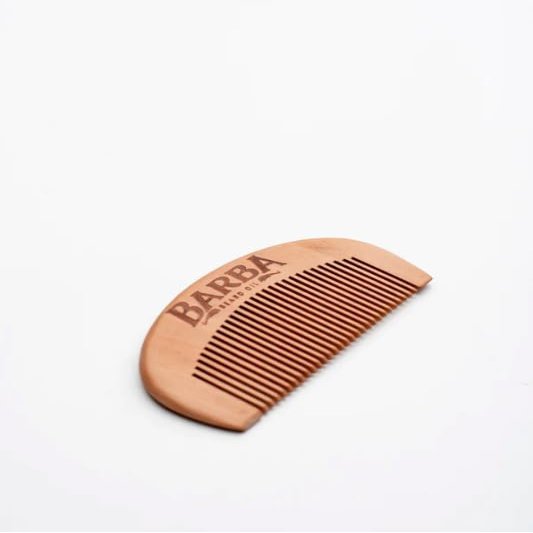 All-Wood Beard Comb  Pearwood For Beard & Hair