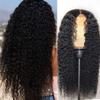 24inch Curly Lace Closure Wigs Brazilian Curly Front Wigs Virgin Hair Wigs for Black Women view 3