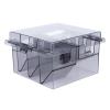 Clipper Blade Holder Plastic Storage Box Hair Clipper Blades Storage Case Clipper Guide Comb Organizer Hair Salon Supplies for Barber Hairdresser Stylist Clipper Guard Organizer view 1