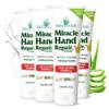 Miracle Hand Repair Cream for Dry Cracked Hands 8 oz Best Healing Hand Cream with 60% Aloe Vera - Non-Greasy Moisturizer for Working Hands - Fast Absorbing Lotion for Extremely Dry Skin (4-Pack) view 1