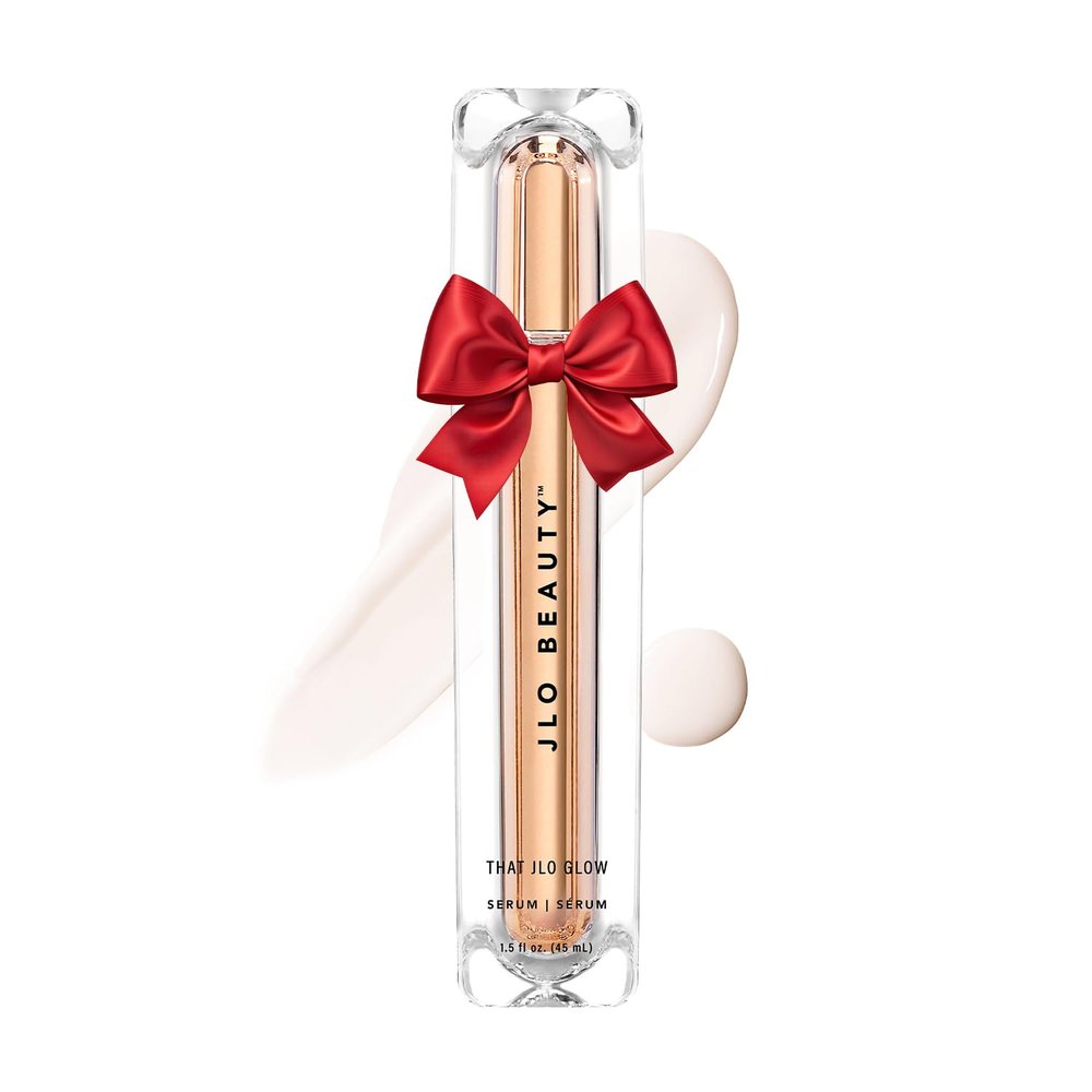 JLO BEAUTY Brightening Serum, Face Serum with Vitamin C, Niacinamide & Squalane, Skin Care with Antioxidants For Smooth, Firm & Lifted Skin, Skincare for Women & All Skin Types, That JLO Glow, 1.5 Oz