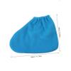 Lurrose 4Pcs Paraffin Wax Bath Gloves Bootie Paraffin Wax Work Hand Treatment Mitts Foot Spa Cover for Women Men Feet Hand Skin Care Therapy Blue view 2