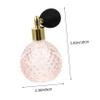 Vintage Perfume Bottle Refillable Spray 100ML Empty Glass Makeup Cosmetic Container Dispenser for Home Office Outdoor Travel Pink view 2