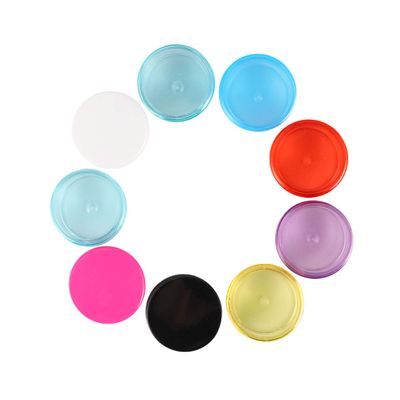 100pcs Cream Box Bottle Cosmetic Containers Creams Sample Container Lotion Jars Rechargeable Razor for Women Makeup Samples Clear Container Packing Box Round Bottom