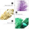 Lurrose 6pcs Sequin Flapper Headband Roaring 20s Feather Headpiece for Women Girl Cosplay Dress Up Costume Accessories view 3