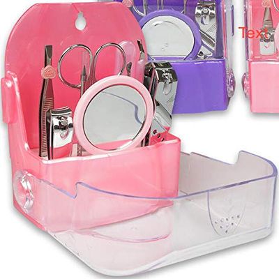 9PCS Foot File Pedicure Kit Professional Feet Peel Dead Skin Callus Remover Clipper Scraper Rasp Set