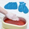 4pcs Essential Oil Gloves Paraffin Wax Gloves Wax Mitts and Booties Paraffin Wax Glove and Bootie Moisturizing Gloves and Socks Paraffin Wax Mitts Foot Work Nail Tool Flannel view 3